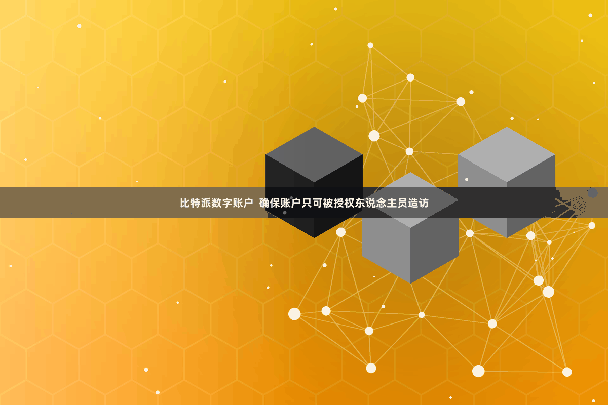 比特派数字账户  确保账户只可被授权东说念主员造访